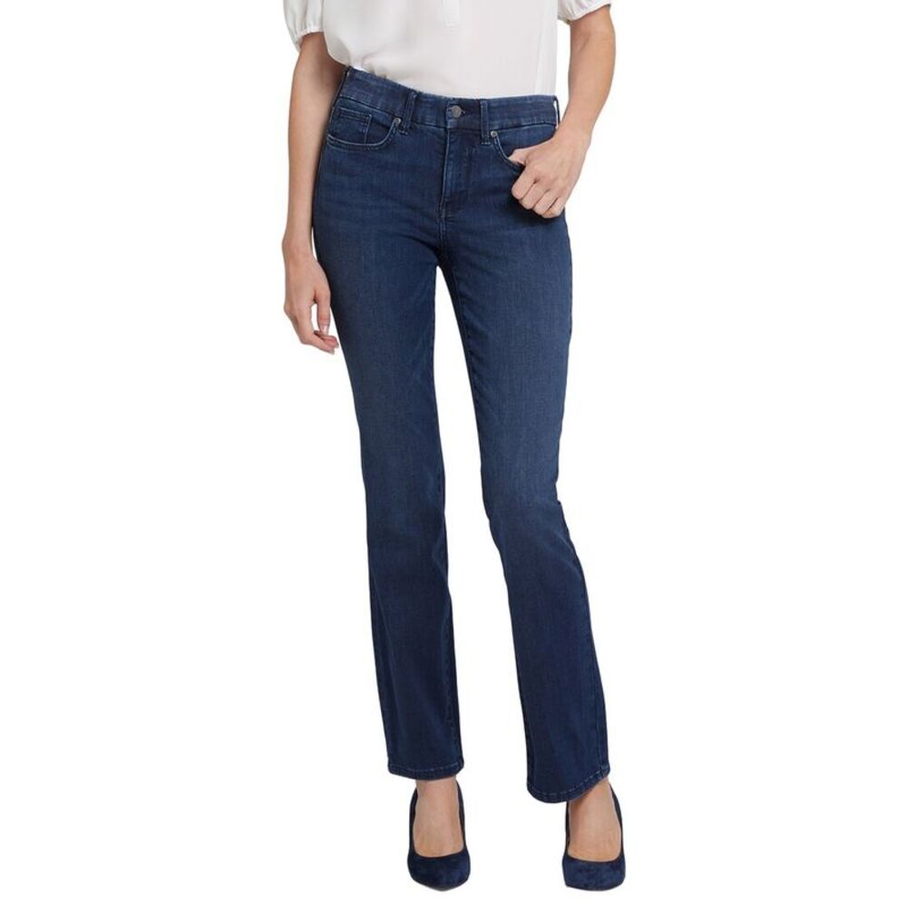 Nydj Womens Marilyn Basin Straight Leg Jean
